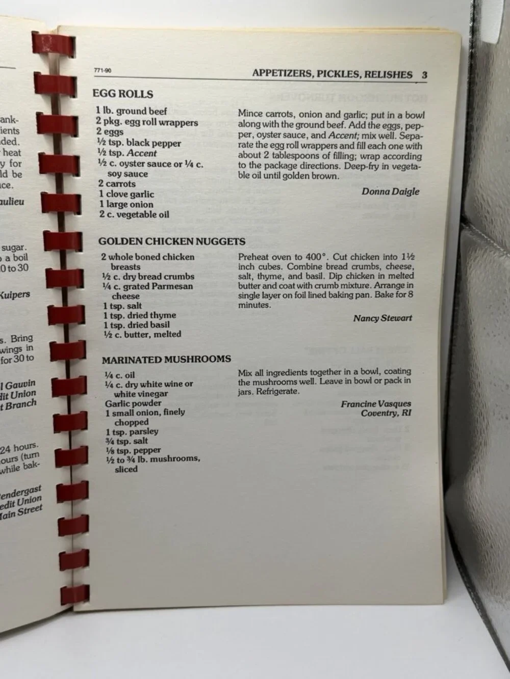 Coventry’s 250th Anniversary Commerative Cookbook‎